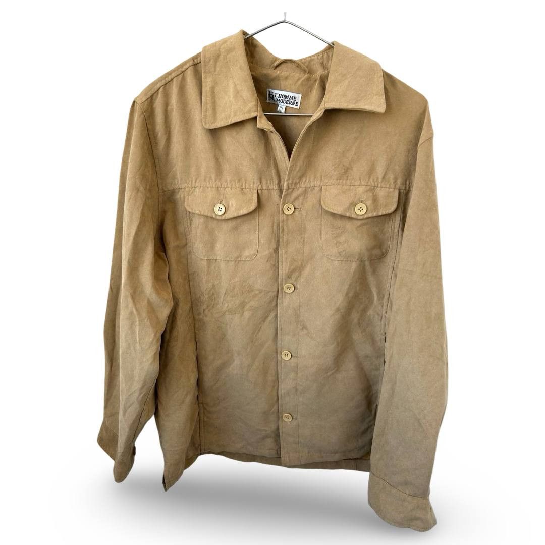 L'Homme Rouge L'homme moderne suede JKT #997 Size US L / EU 52-54 / 3 - 1 Thumbnail