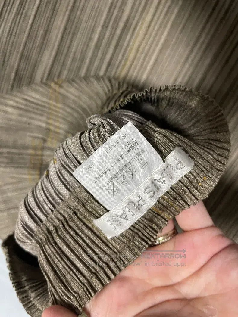 Issey Miyake Issey Miyake size:5 Gray Denim Midi Skirt Size 22" - 5 Thumbnail