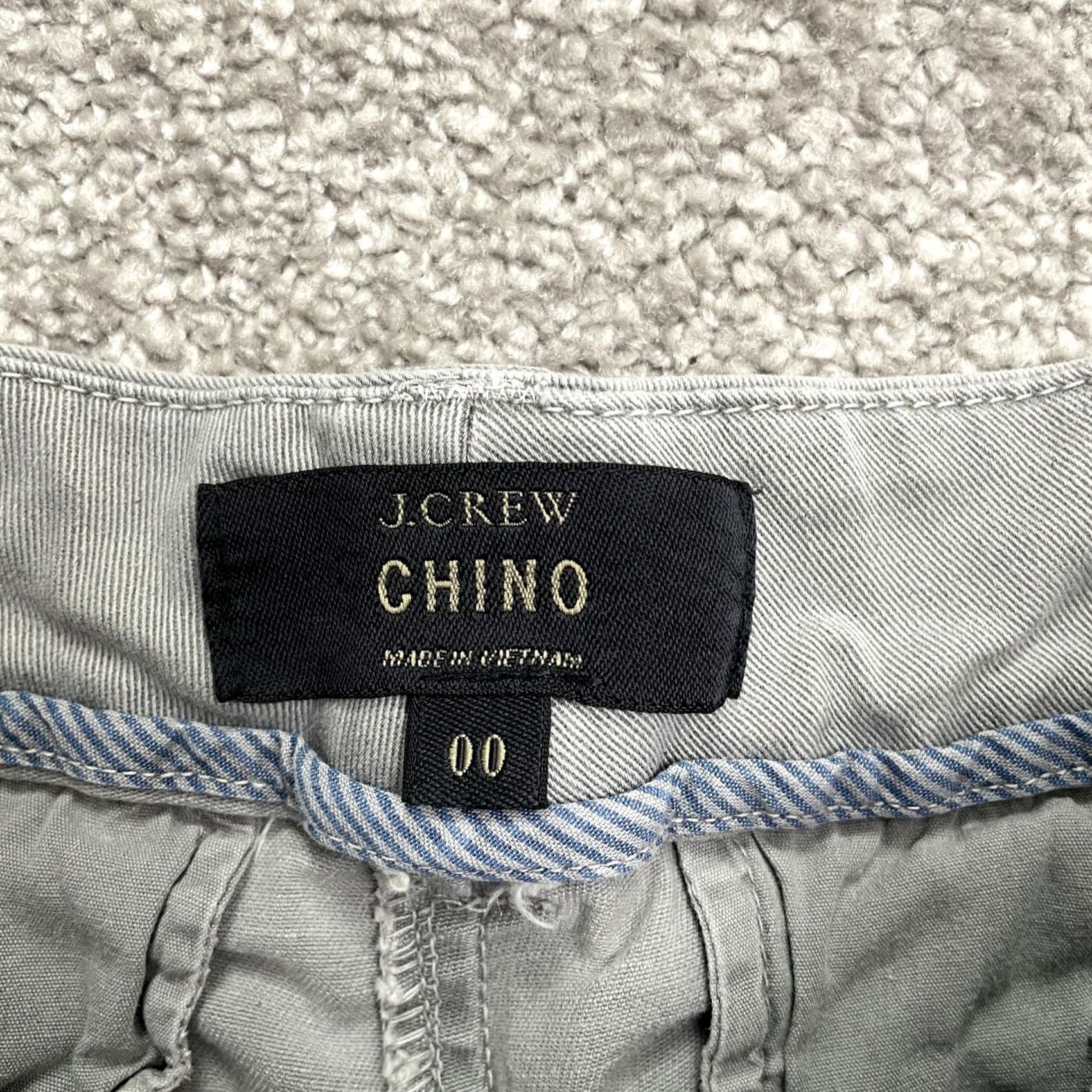 J.Crew J.Crew Chino Shorts Womens 00 Gray Mid Rise Cotton Pockets Casual Outdoor 27x4 Size 24" / US 00 / IT 34 - 5 Thumbnail