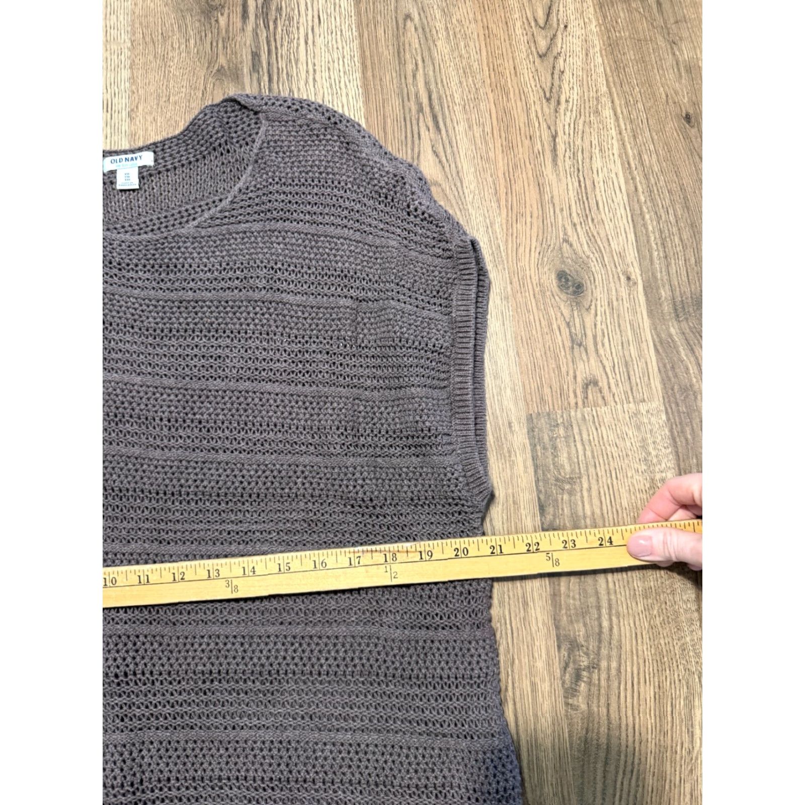 Old Navy VINTAGE Old Navy Shirt Women's XXL Brown Short Sleeve Shirt Size XXL / US 16-18 / IT 52-54 - 6 Thumbnail