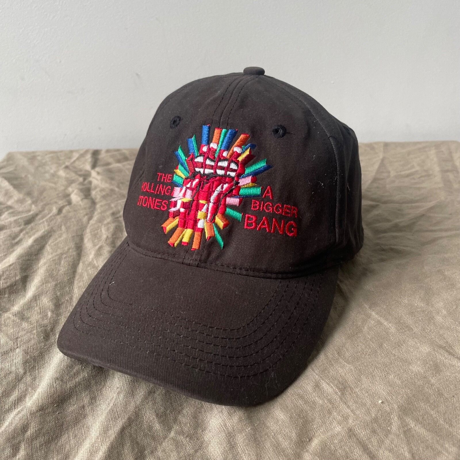 Budweiser The Rolling Stones Vintage Fun Club Cap 9119AC Size ONE SIZE - 1 Thumbnail