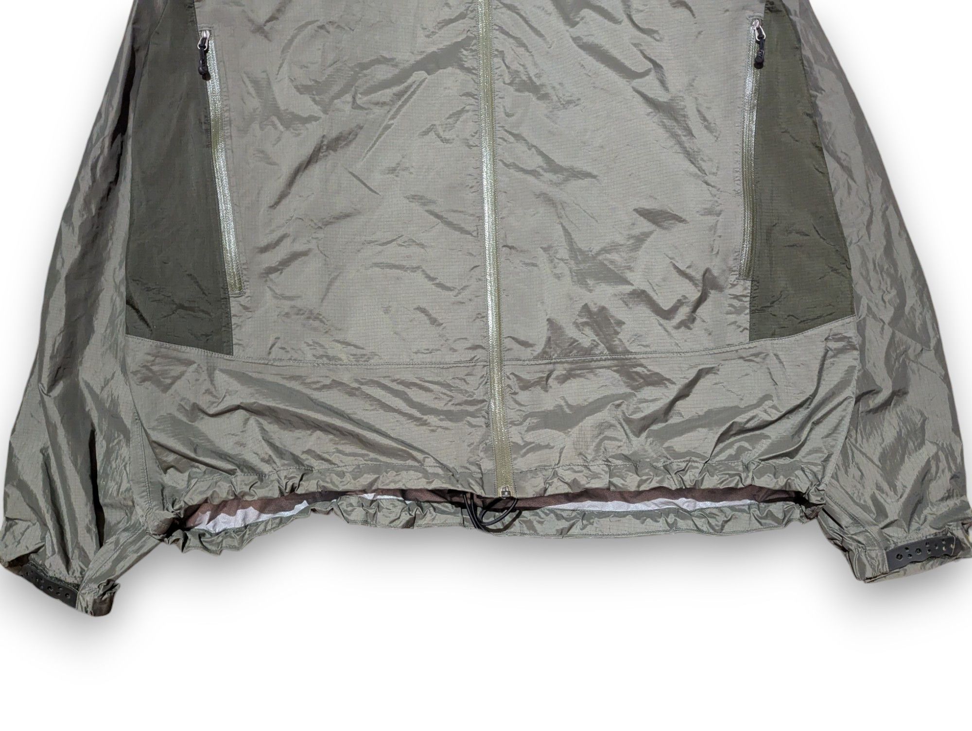 Patagonia Patagonia Nylon Jacket Rain Shell Green Olive Gorcope Size US XXL / EU 58 / 5 - 4 Thumbnail