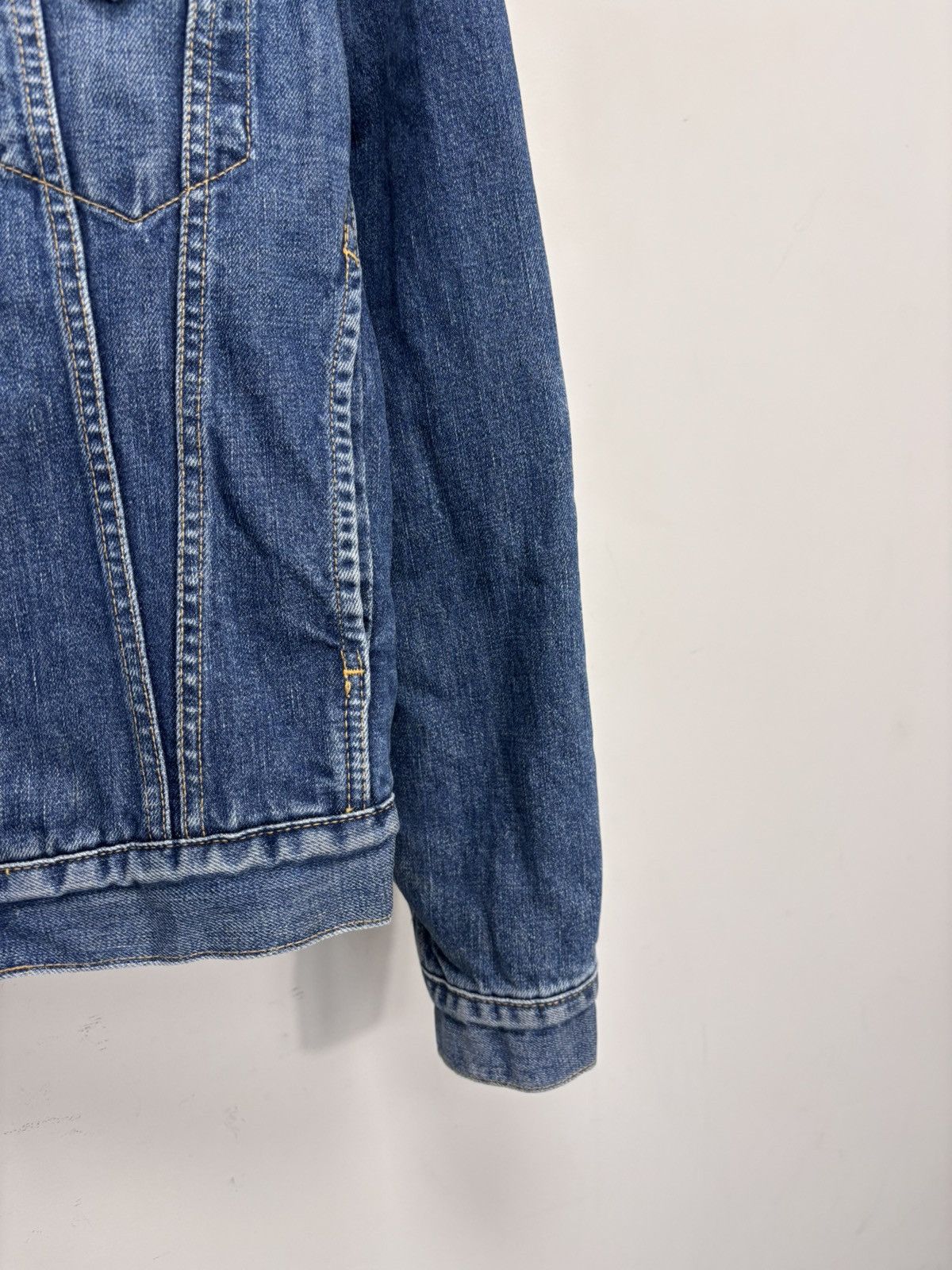 Levi's Vintage Levi’s Women’s Blue Denim Sherpa Jacket Size M / US 6-8 / IT 42-44 - 11 Thumbnail