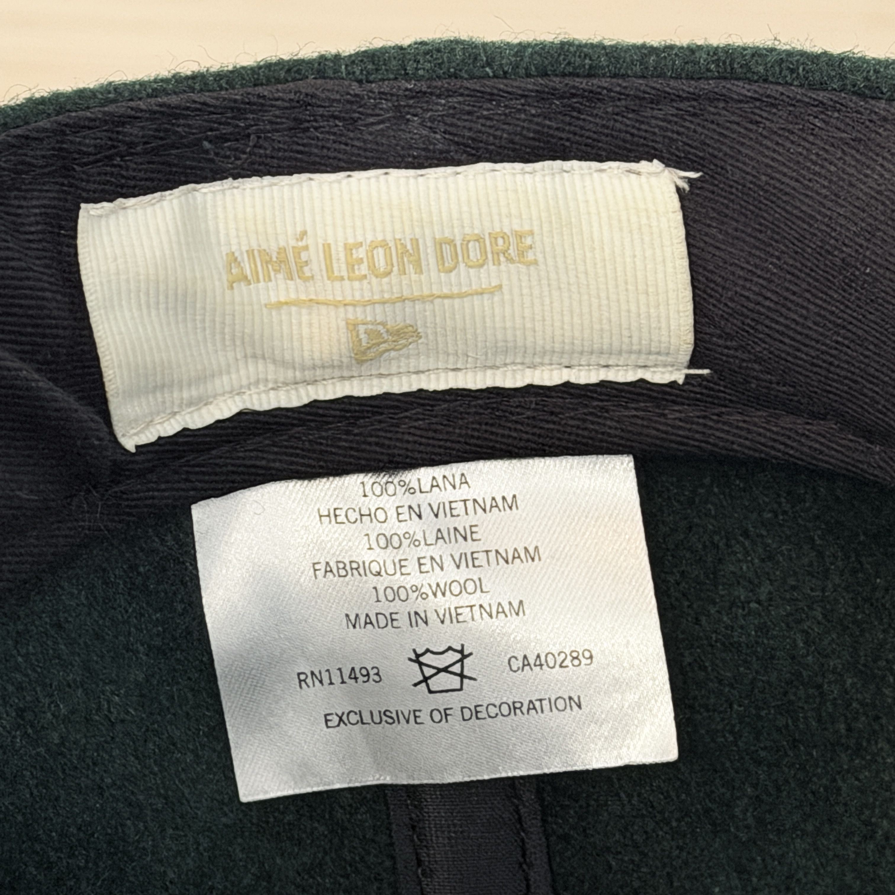 Aime Leon Dore Aime Leon Dore x New Era NY Mets Wool Strapback Cap Size ONE SIZE - 3 Thumbnail