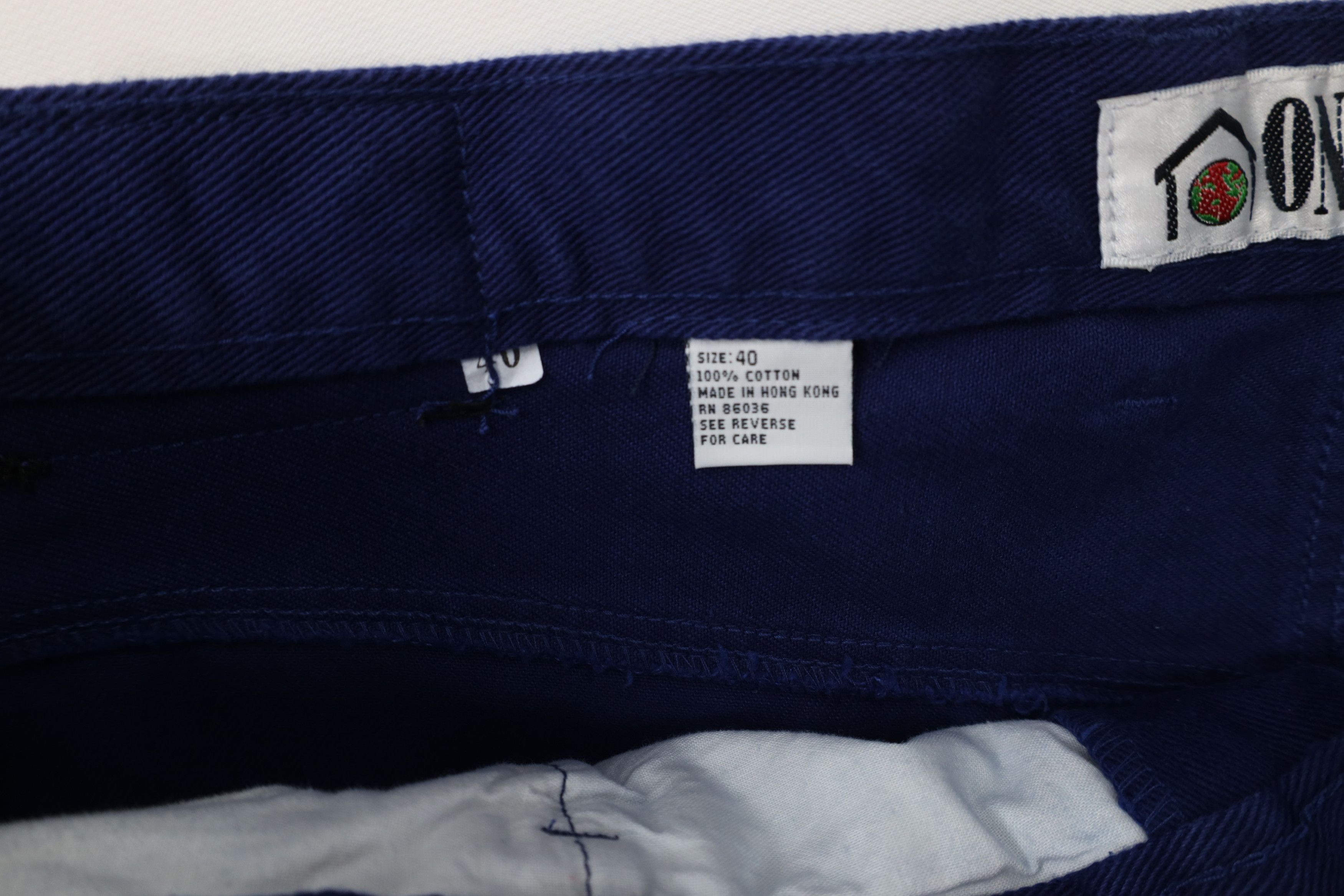 Vintage Deadstock Vintage 90s Streetwear Skateboard Denim Jeans Blue Size US 40 / EU 56 - 7 Thumbnail