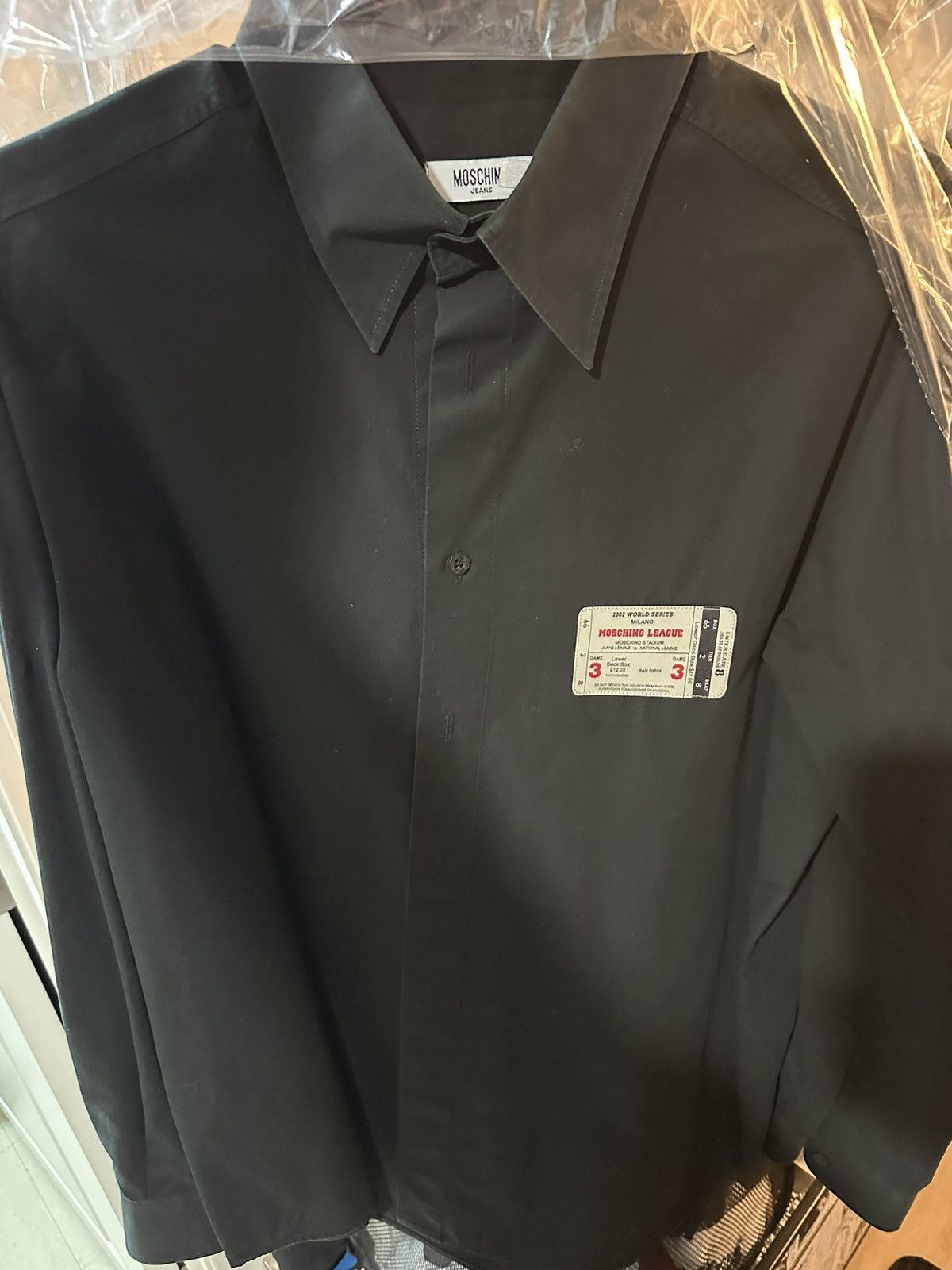 Moschino Moschino ticket shirt Size US L / EU 52-54 / 3 - 1 Thumbnail