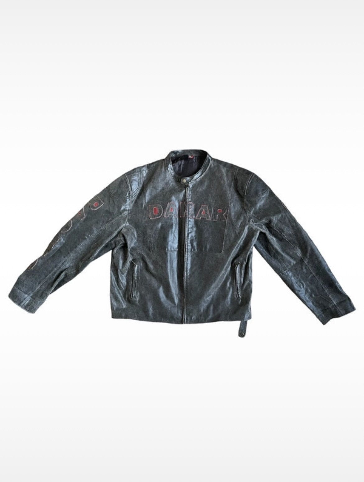 Vintage Dakar vintage racing leather jacket Size US XXL / EU 58 / 5 - 2 Thumbnail