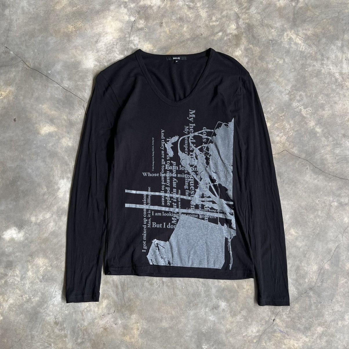 Isamu Katayama Backlash 2000’s Shellac Poem Long sleeve Shirt Size US S / EU 44-46 / 1 - 1 Thumbnail