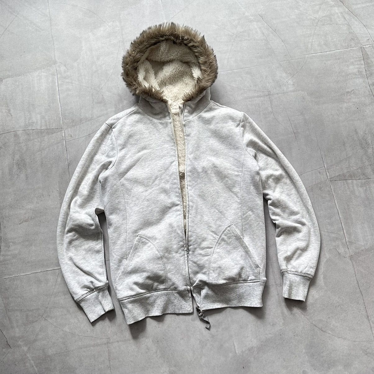 Hysteric Glamour Cute LGB If Six Was Nine Style Faux Fur Zip Hoodie Jacket Size M / US 6-8 / IT 42-44 - 6 Thumbnail