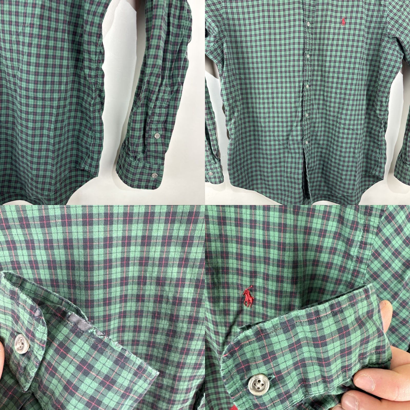 Polo Ralph Lauren VINTAGE Polo Ralph Lauren Mens Classic Fit Shirt XL Plaid Long Sleeve Button-Up Size US XL / EU 56 / 4 - 8 Thumbnail