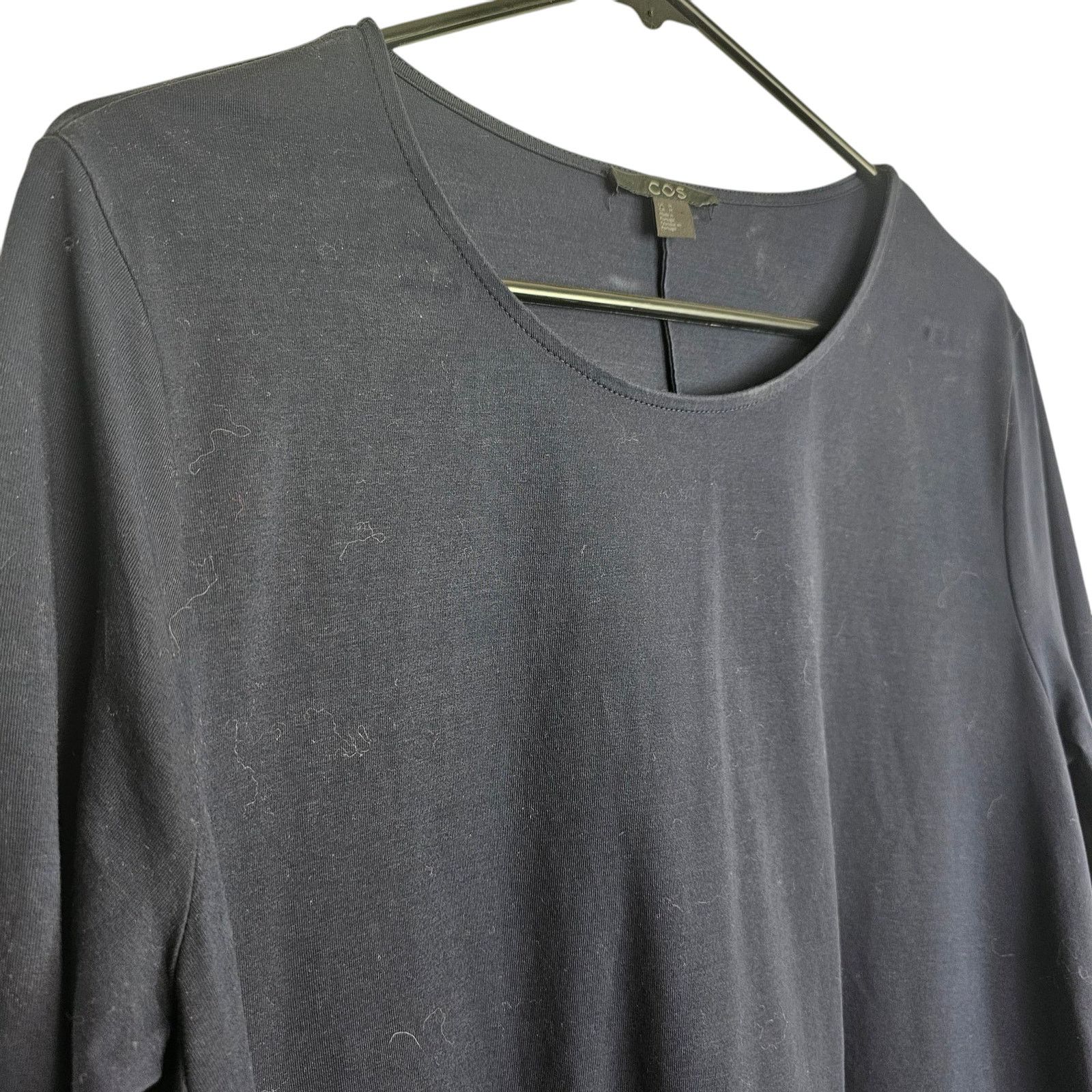 Cos COS Womens Pullover Blouse Patch Pockets Sz M Lagenlook Corp Size M / US 6-8 / IT 42-44 - 5 Thumbnail