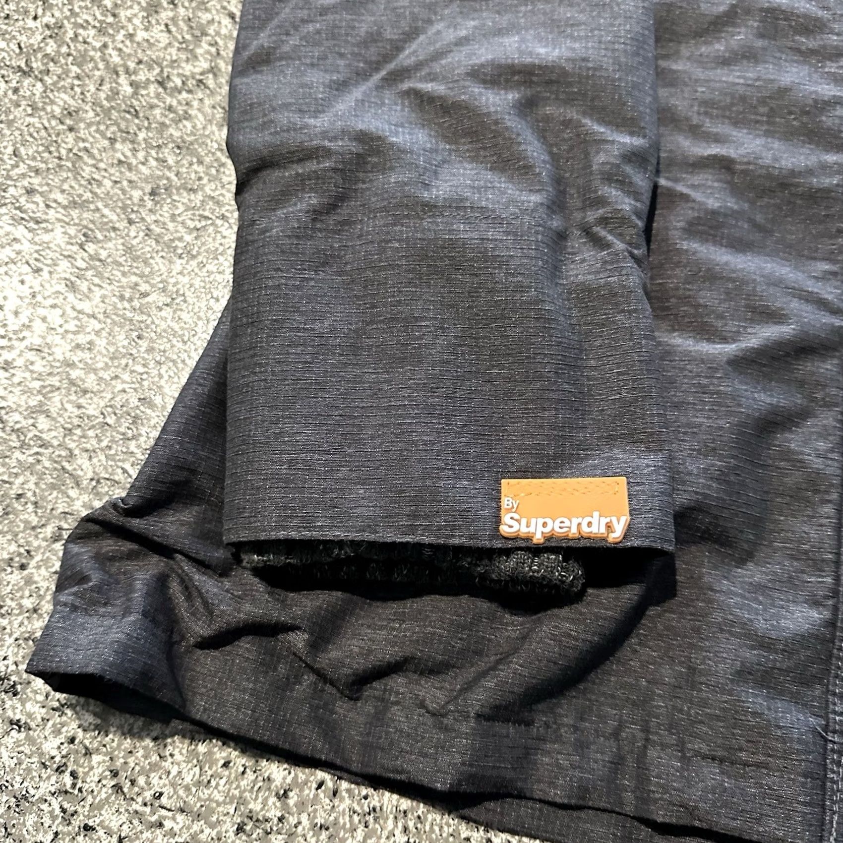 Superdry Superdry Jacket Womens M Windbreaker Rain Coat Parka Grey Belted Windproof Zip Hooded Full Zip Slim Size M / US 6-8 / IT 42-44 - 3 Thumbnail