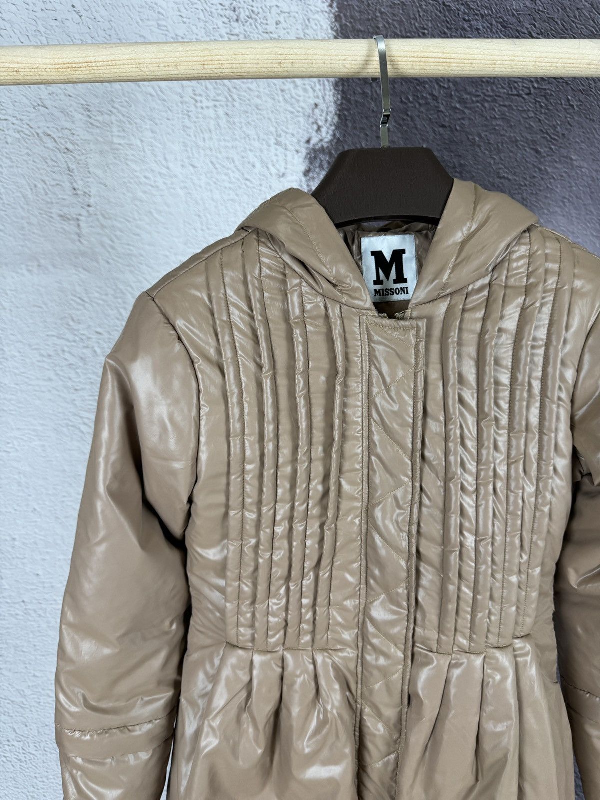 Missoni Missoni beige quilted down long jacket Size M / US 6-8 / IT 42-44 - 3 Thumbnail