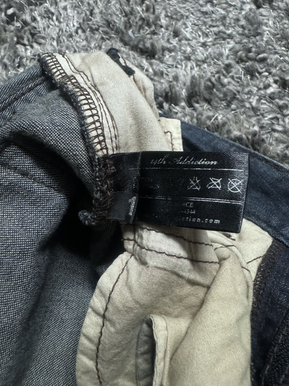 14th Addiction 14th Addiction Distressed Patchwork Jeans Size US 29 - 8 Thumbnail