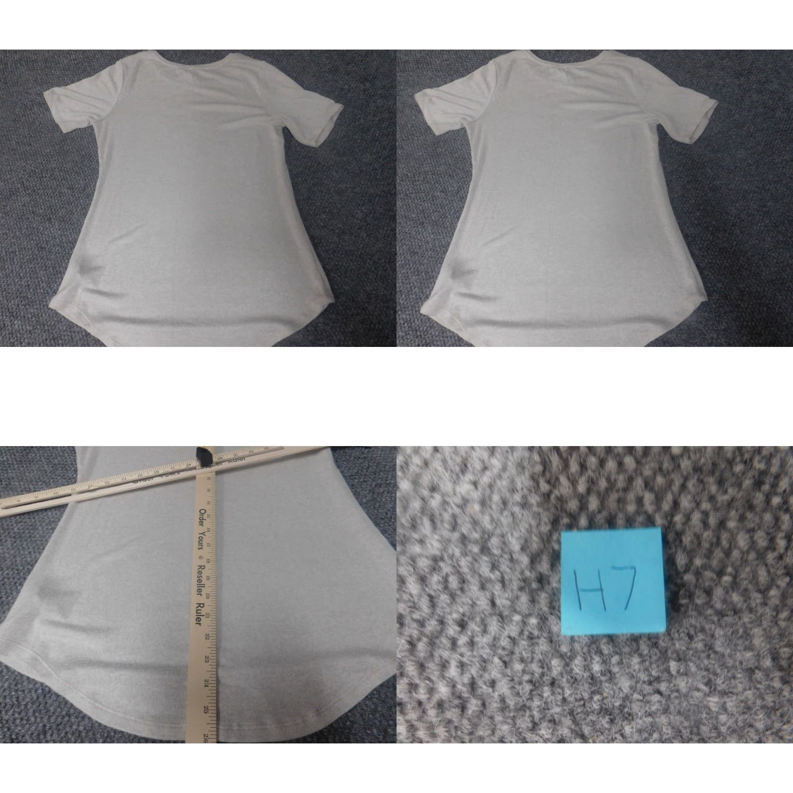 Old Navy Old Navy Womens Blouse Small Beige Crew Neck Short Sleeve Pullover Cotton Blend Solid Regular Fit Stretch Button Casual Size S / US 4 / IT 40 - 8 Thumbnail