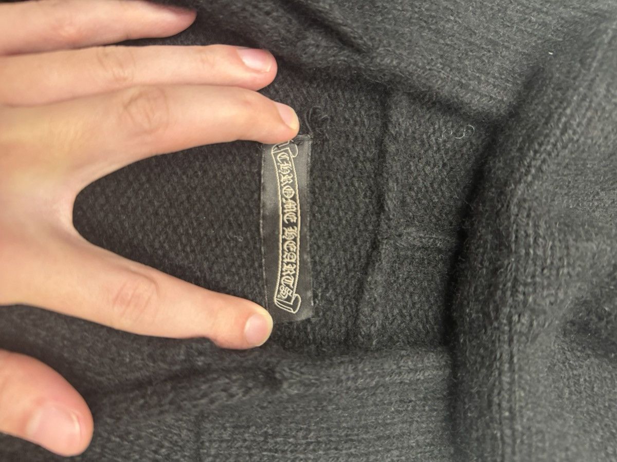 Chrome Hearts Chrome Hearts Cashmere Hoodie Black M Size US M / EU 48-50 / 2 - 6 Thumbnail