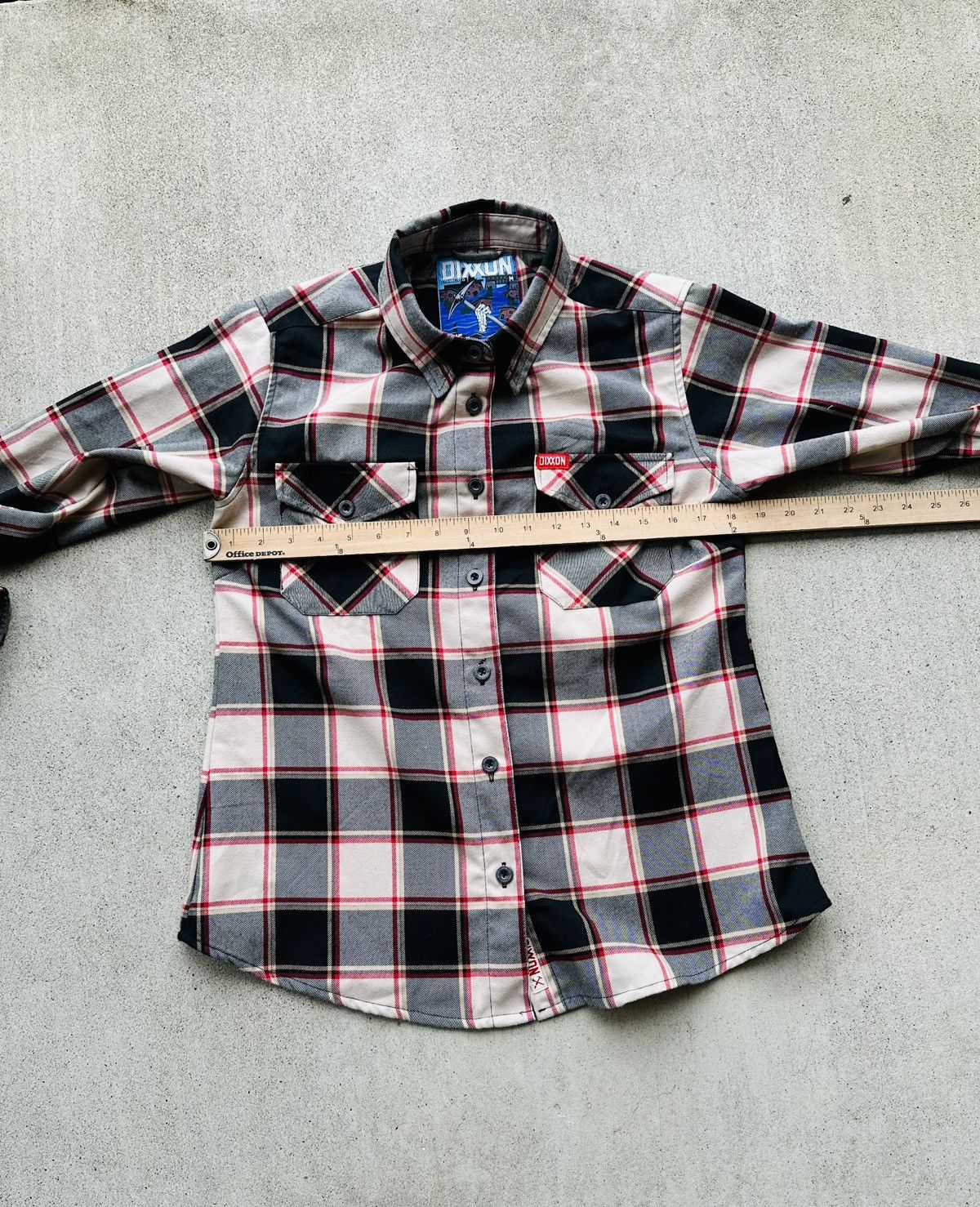 Dixxon Dixxon Flannel Women Size Medium Johnstown Plaid Button Up Size M / US 6-8 / IT 42-44 - 4 Thumbnail