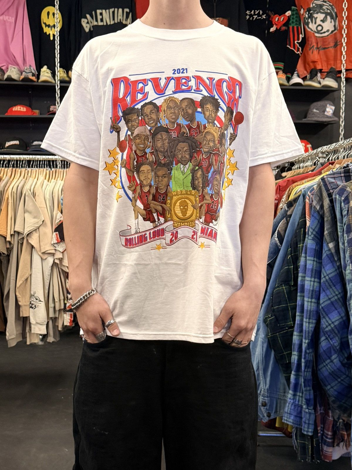 Revenge Revenge X Rolling Loud T-Shirt Size US L / EU 52-54 / 3 - 1 Thumbnail
