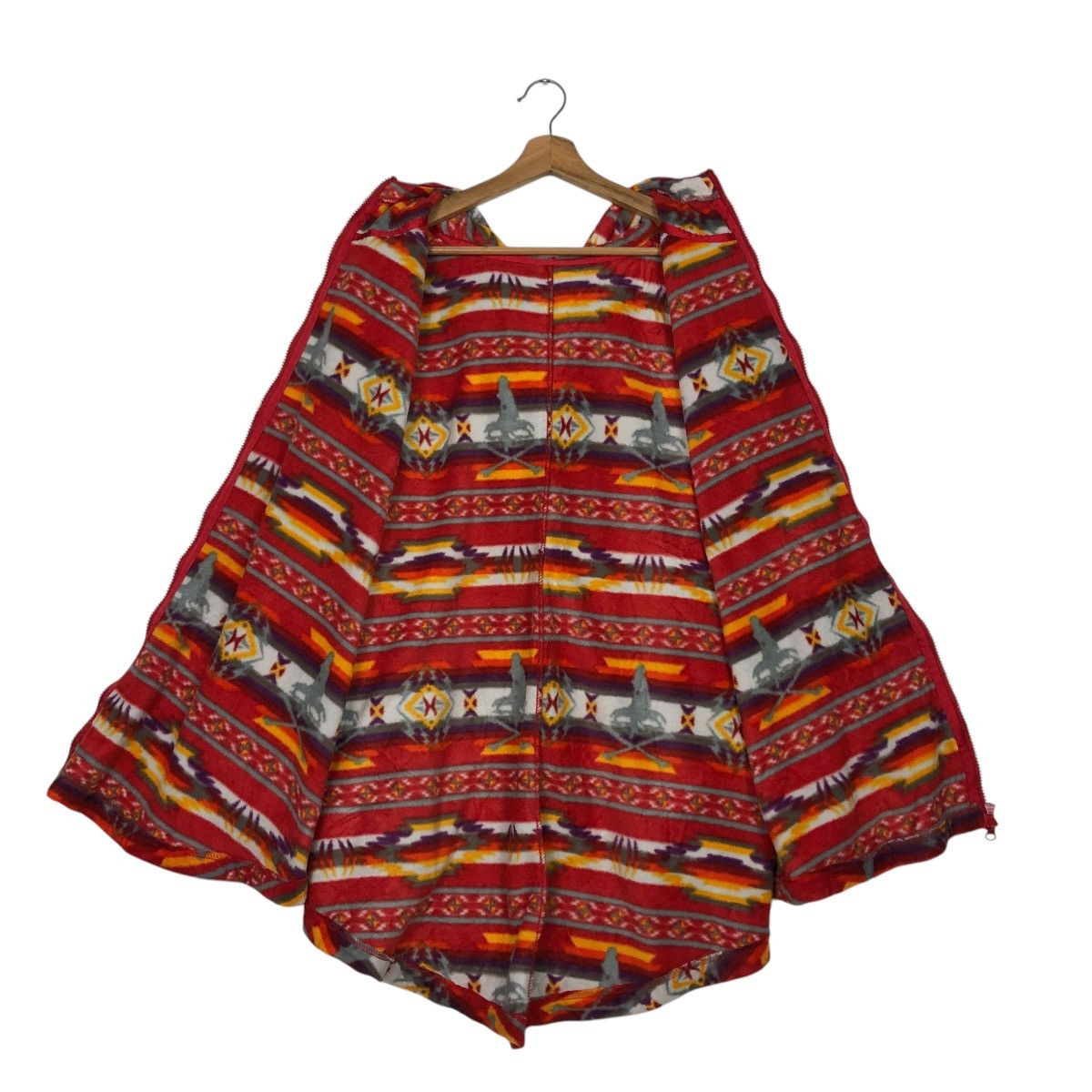 Hysteric Glamour 🔥RICH RED FULL PRINT DESIGN CLOAKS HYSTERIC GLAMOUR Size US L / EU 52-54 / 3 - 18 Thumbnail