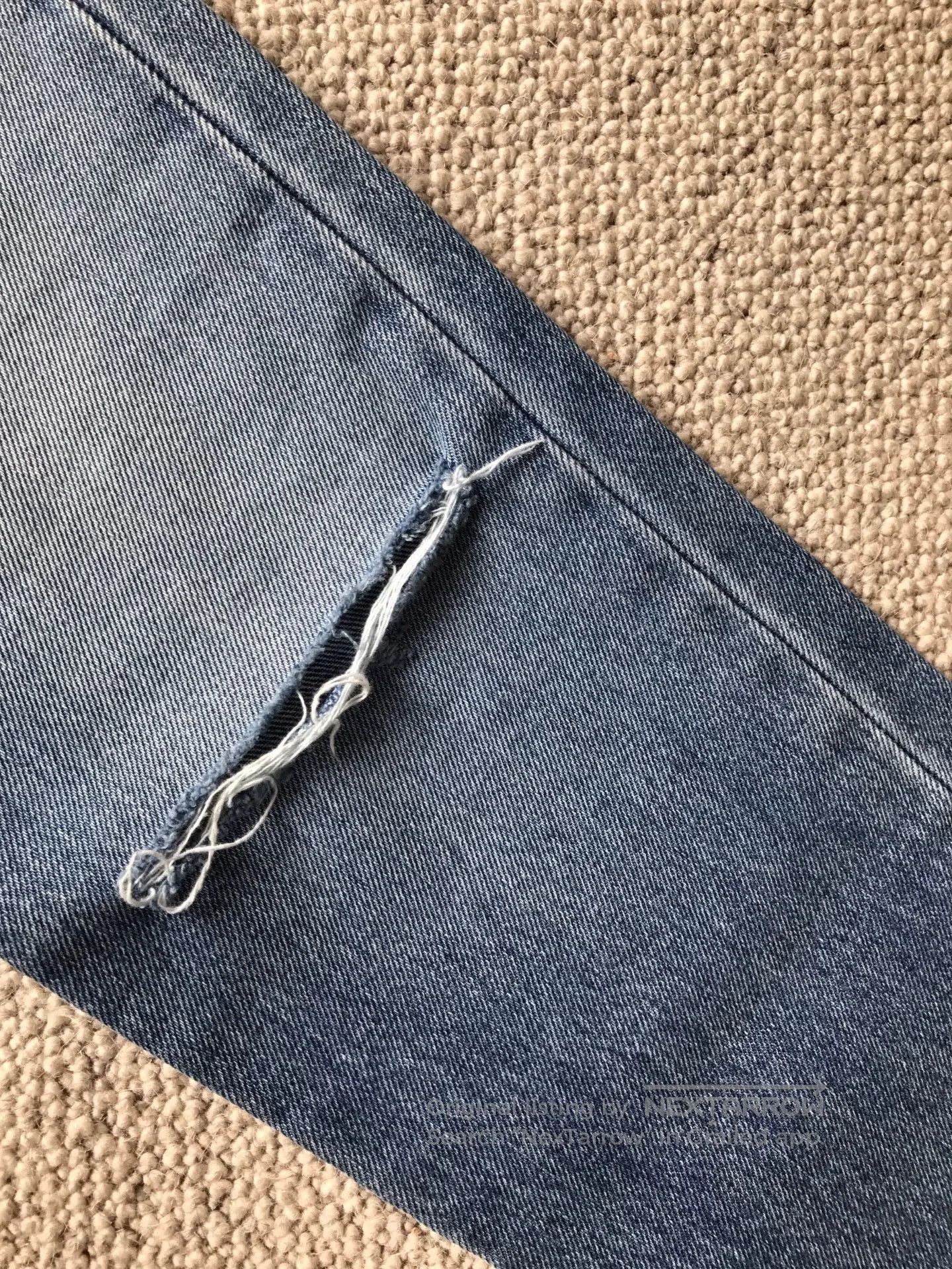 Yves Saint Laurent YSL SLP D10 Distressed Jeans W31. Size US 31 - 8 Thumbnail
