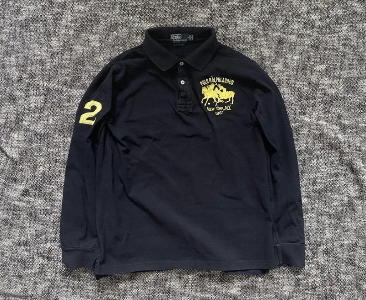 Polo Ralph Lauren Black polo ralph lauren Size US L / EU 52-54 / 3 - 1 Thumbnail