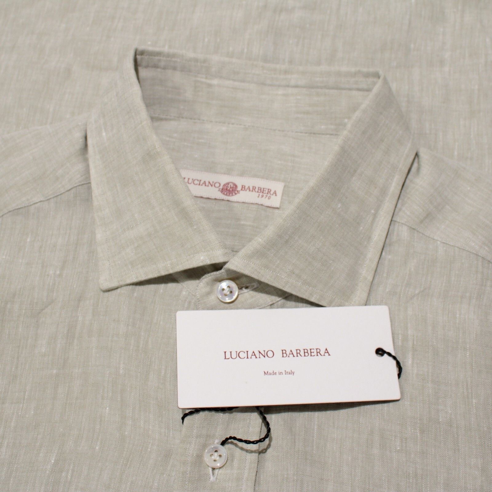 Luciano Barbera Luciano Barbera New with tags Shirt Size M US In Green Size US M / EU 48-50 / 2 - 1 Thumbnail
