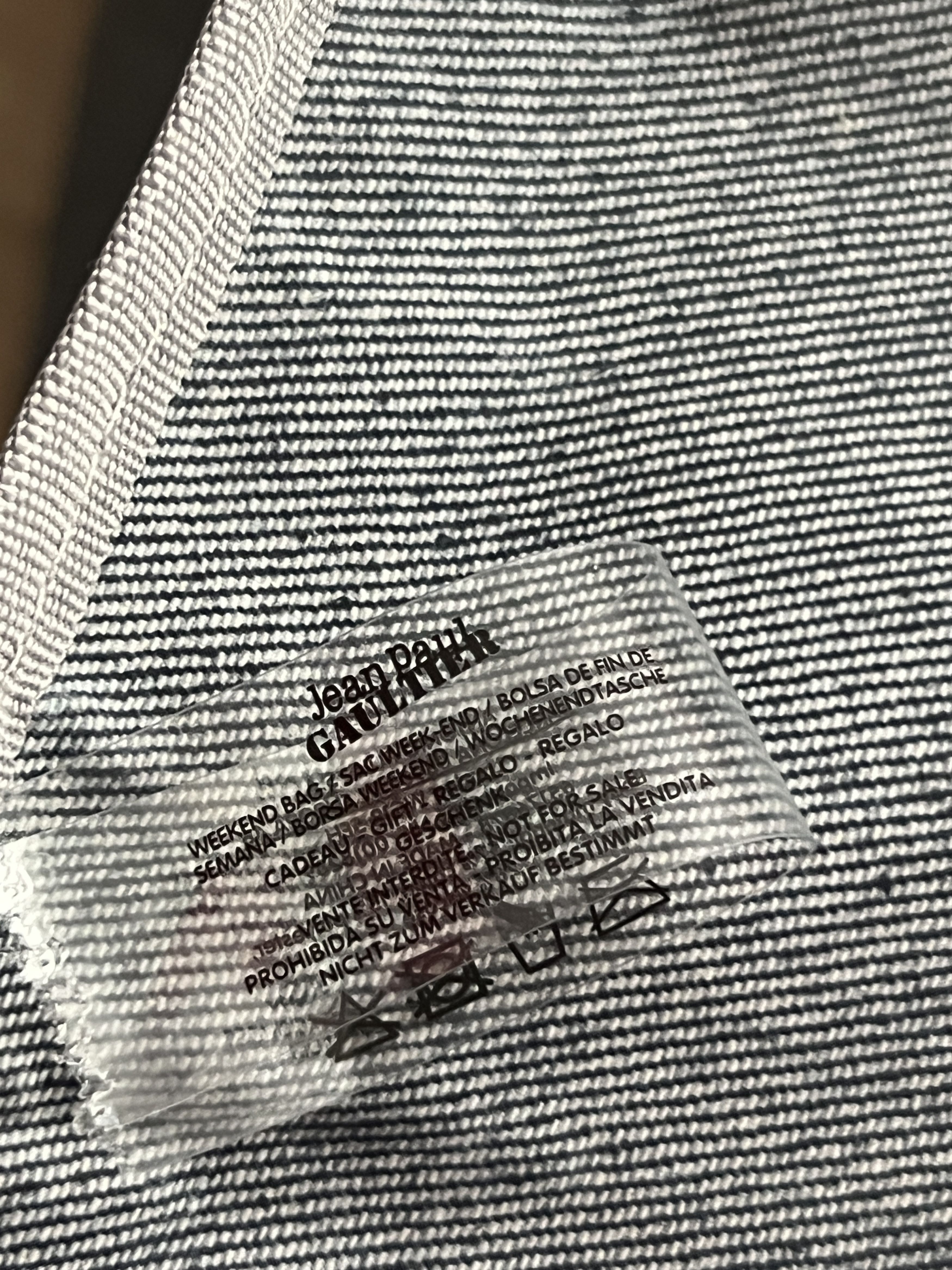 Jean Paul Gaultier Jean Paul Gaultier archive JPG bag Backpack Vintage Denim Size ONE SIZE - 10 Thumbnail