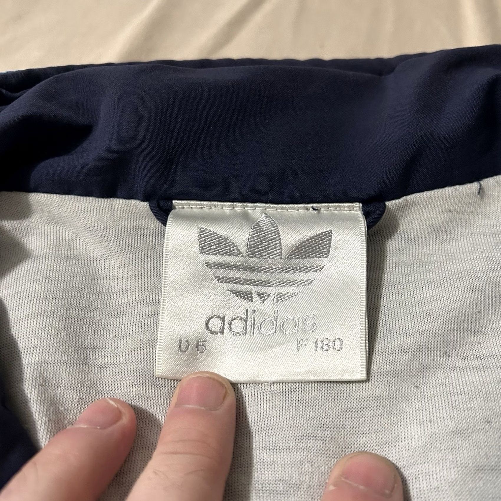 Adidas VINTAGE 90s Adidas Soccer Windbreaker Jacket XL Men Blue Size US XL / EU 56 / 4 - 6 Thumbnail