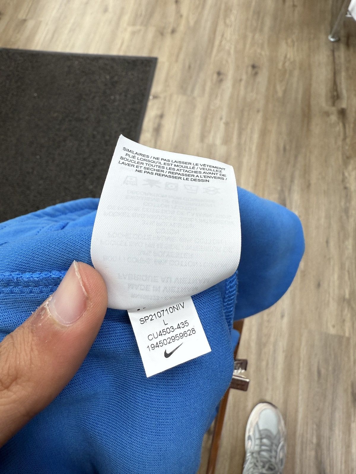 Nike Nike Tech Blue Shorts Size US 34 / EU 50 - 8 Thumbnail