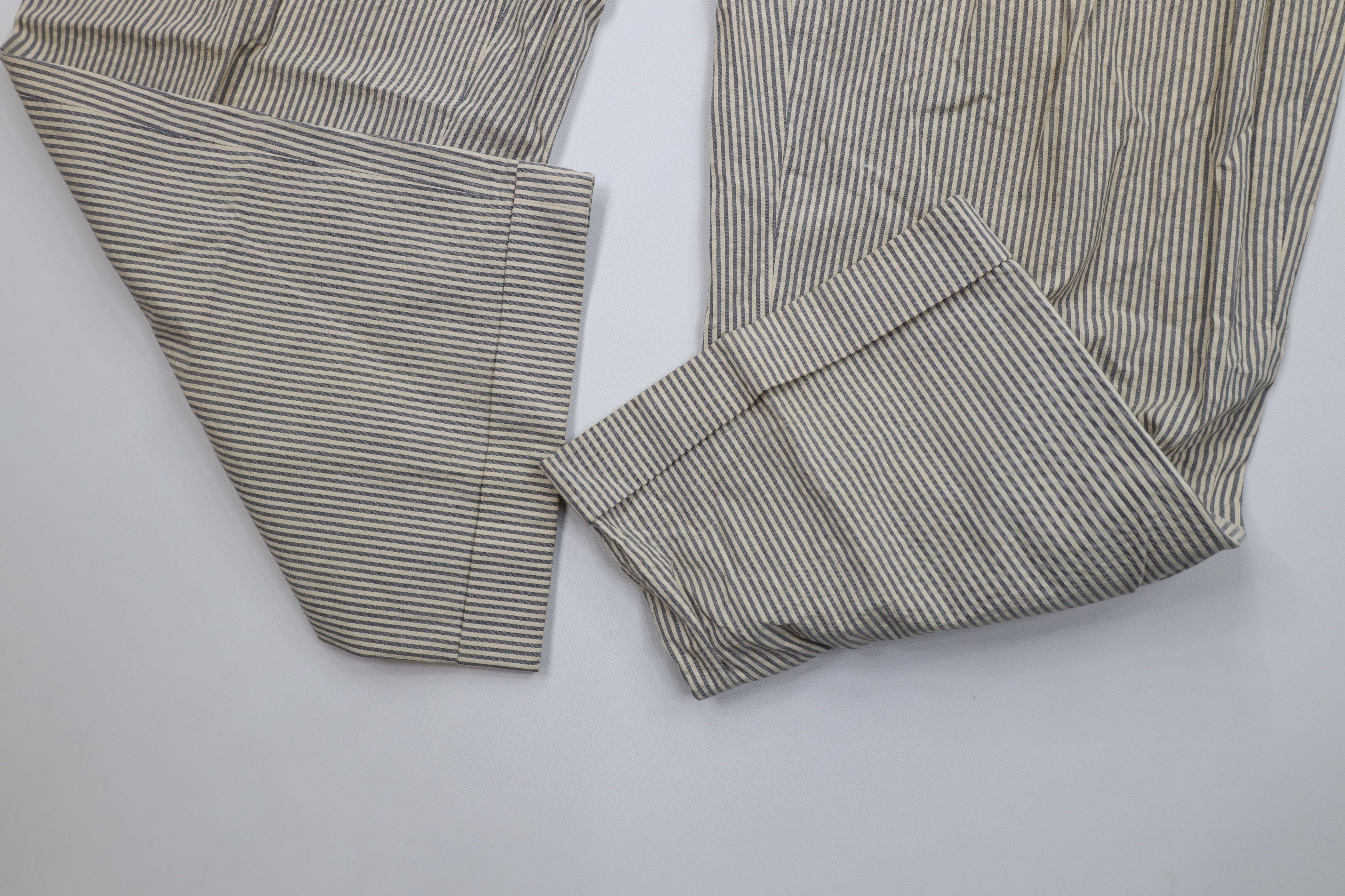 Polo Ralph Lauren Vintage 70s Ralph Lauren Seer Sucker Wide Leg Pants USA Size US 32 / EU 48 - 6 Thumbnail