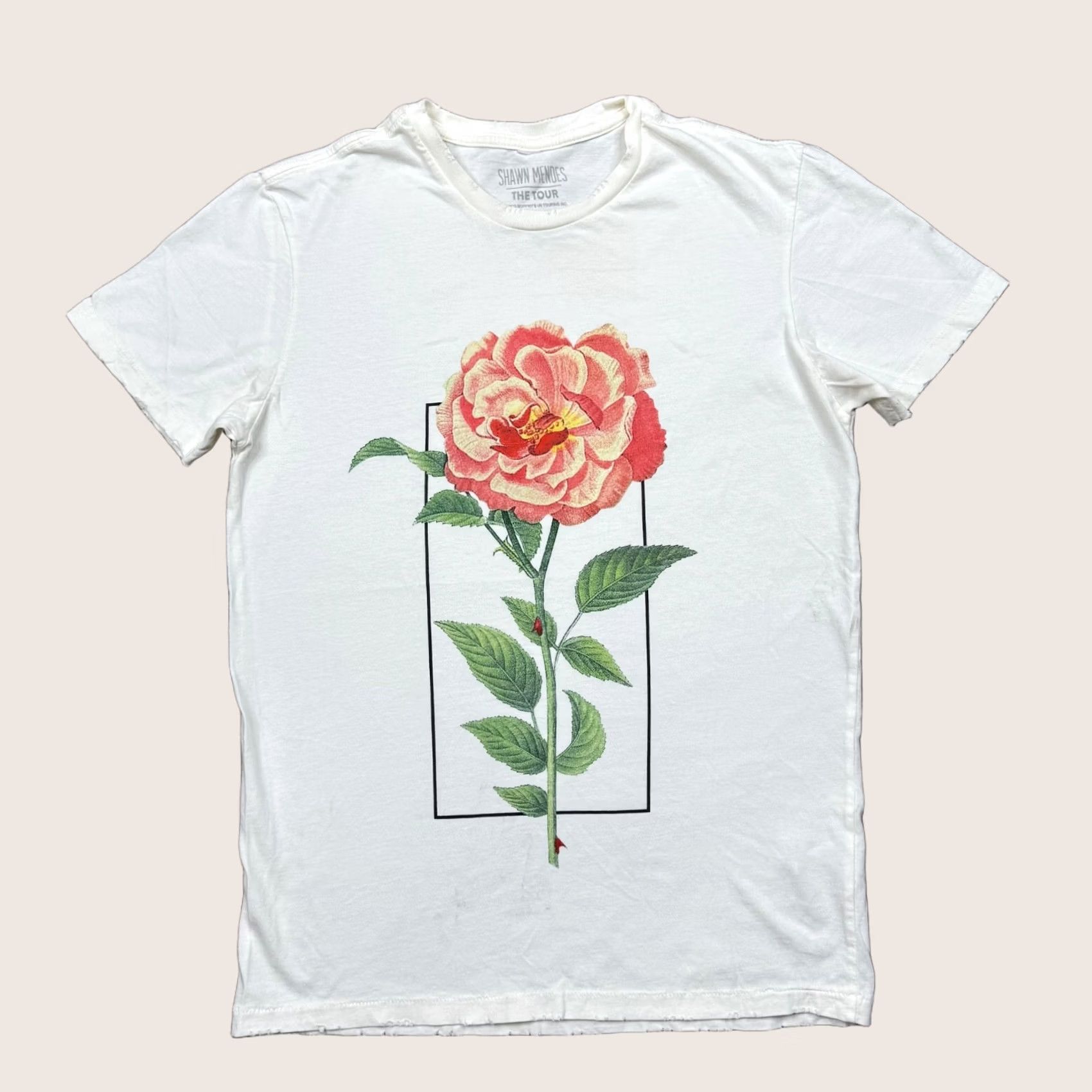 Bravado Shawn Mendes Shirt Women Small White Short Sleeve The Tour 2019 Bravado Women's T-Shirt Black? Size S / US 4 / IT 40 - 1 Thumbnail