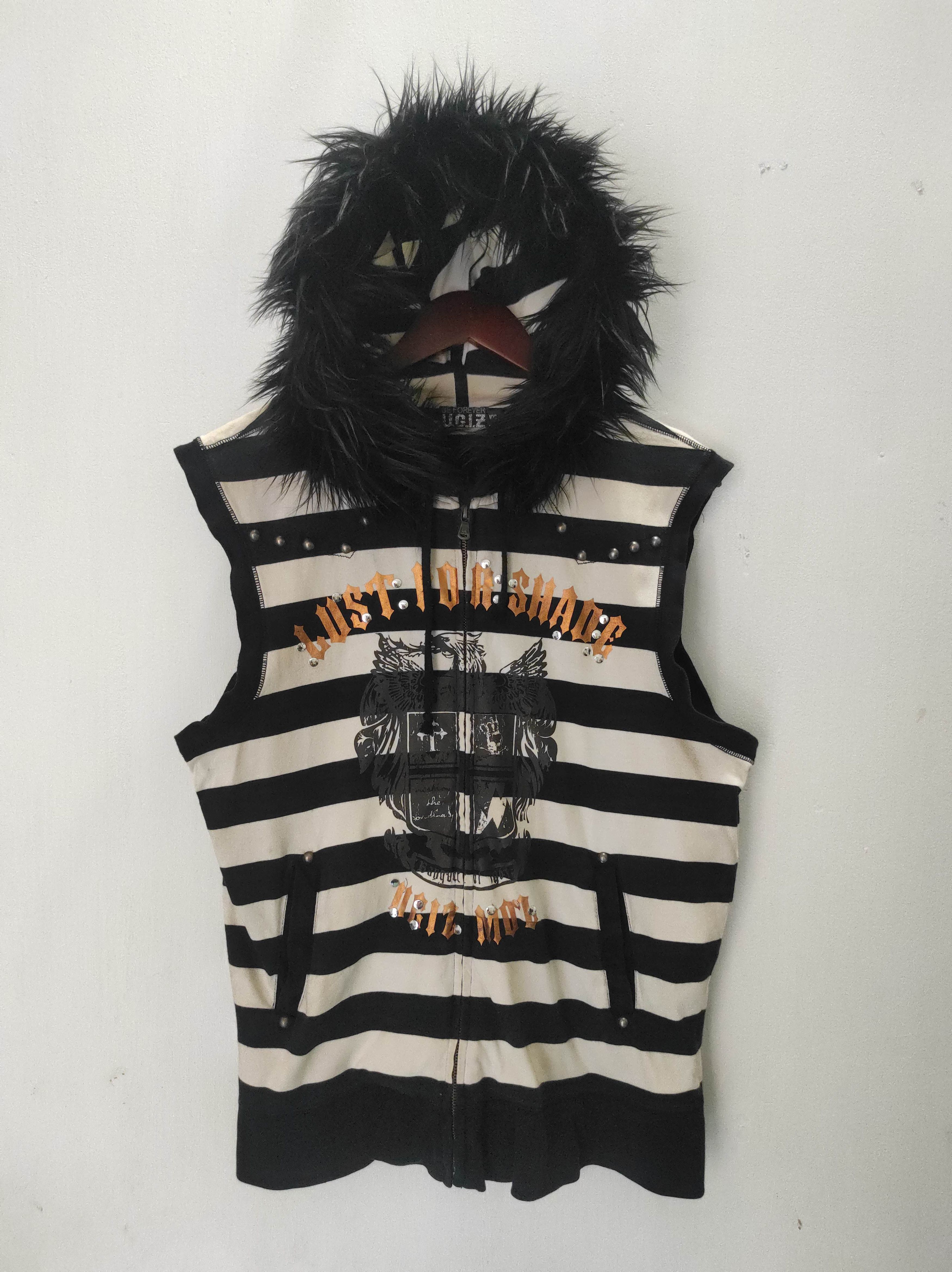 Affliction Ugiz Zip Fur Hoodie IfSixWasNine LGB style Size US M / EU 48-50 / 2 - 2 Thumbnail