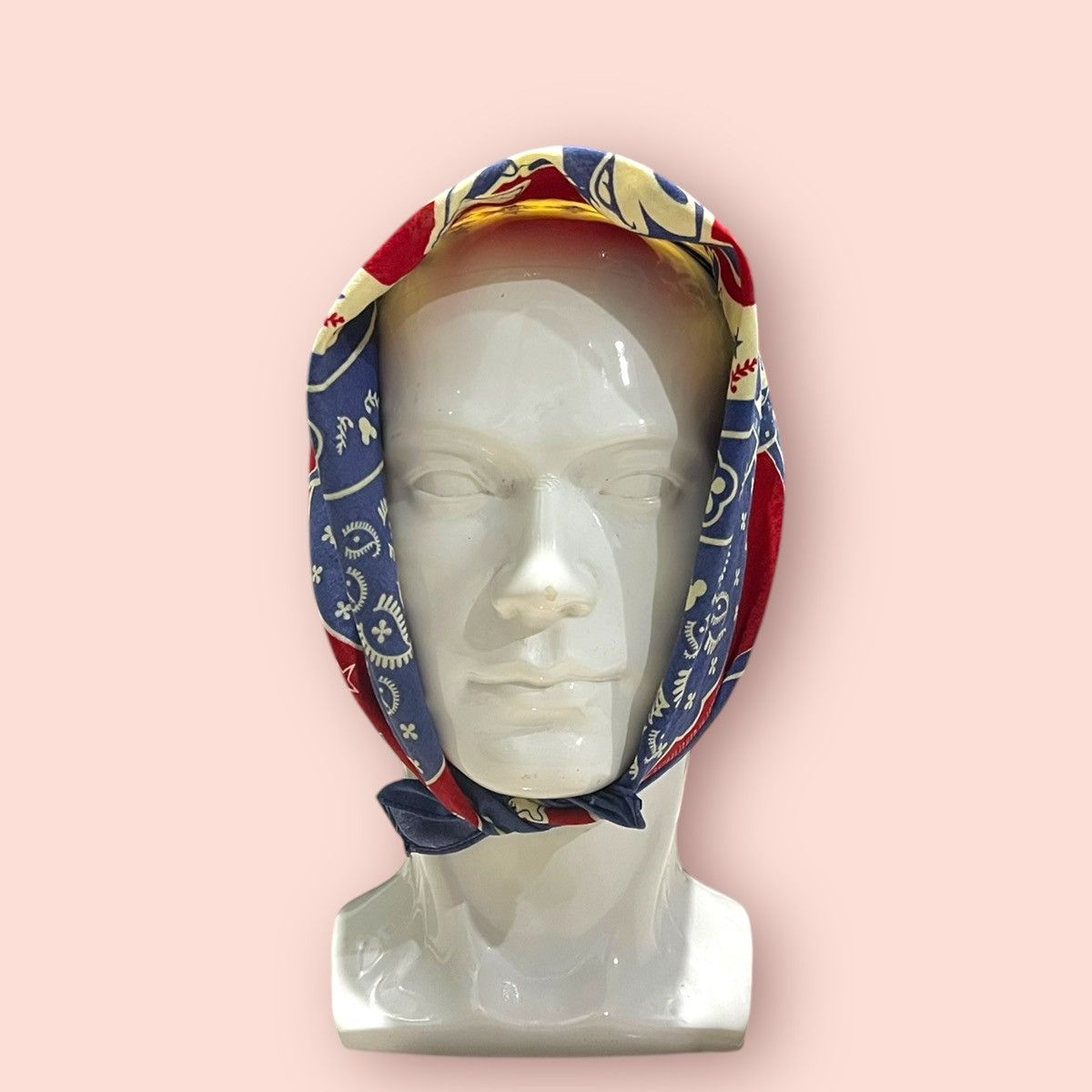 Disney × Mickey Mouse × Vintage VINTAGE DISNEY MICKEY MOUSE BANDANA / HANDKERCHIEF / SCARF Size ONE SIZE - 5 Thumbnail