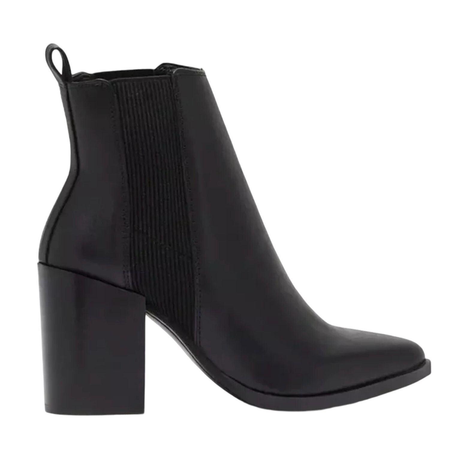 Steve Madden Steve Madden Trekk Pointed Toe High Heel Leather Bootie Size US 8.5 / IT 38.5 - 2 Thumbnail
