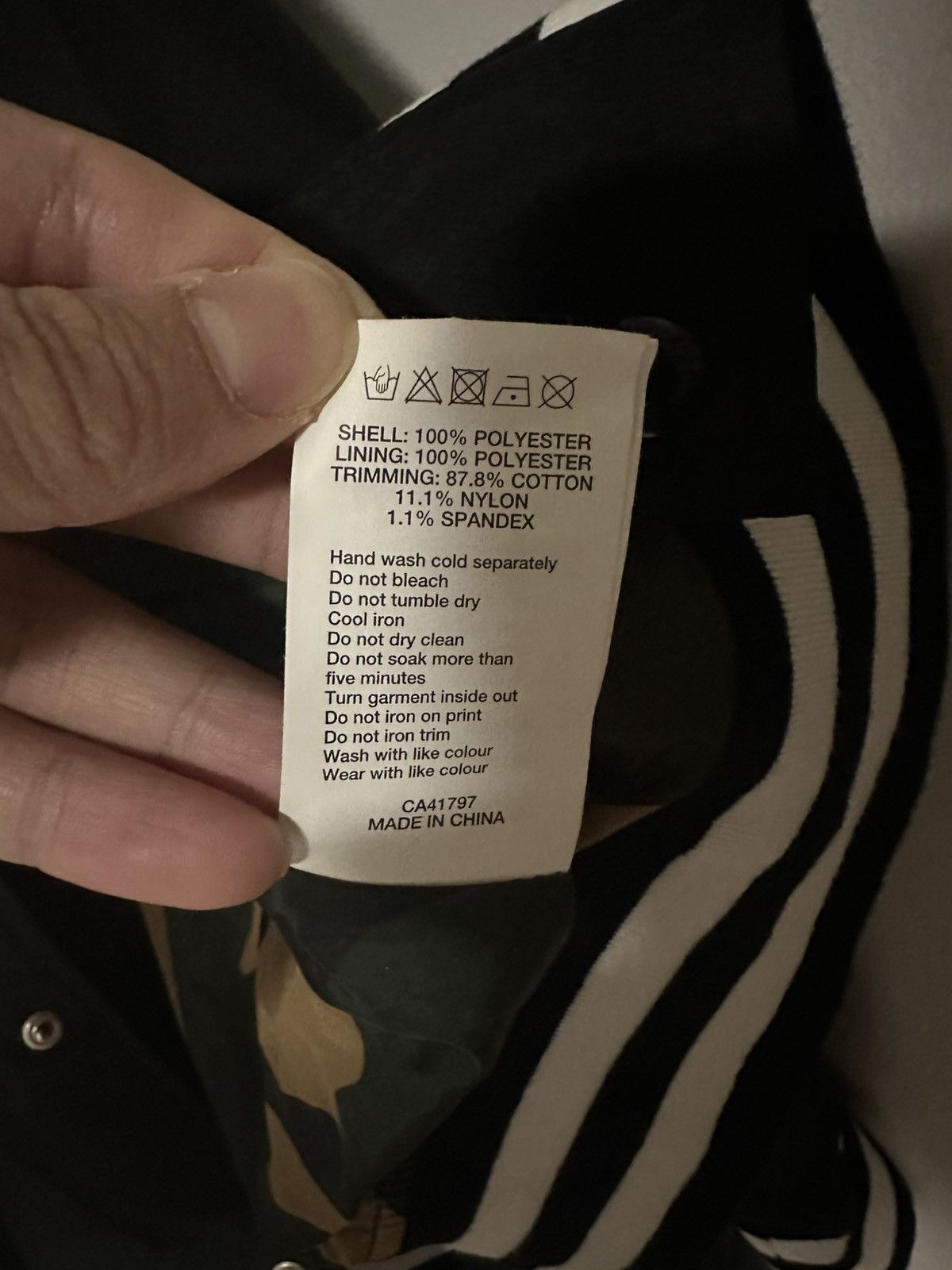 Aape Aape By A Bathing Ape Black and White Bomber Jacket Size US M / EU 48-50 / 2 - 7 Thumbnail
