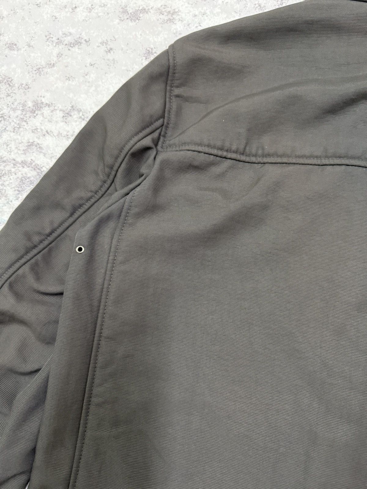 Jun Men Velvet Lined Parka Jacket Dark Green