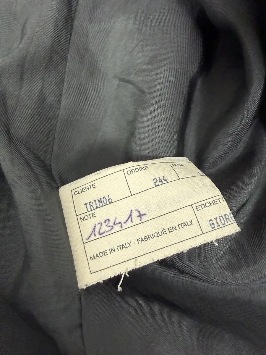 Armani Collezioni 2000s Armani Collezioni Black Leather Jacket Size US M / EU 48-50 / 2 - 13 Thumbnail