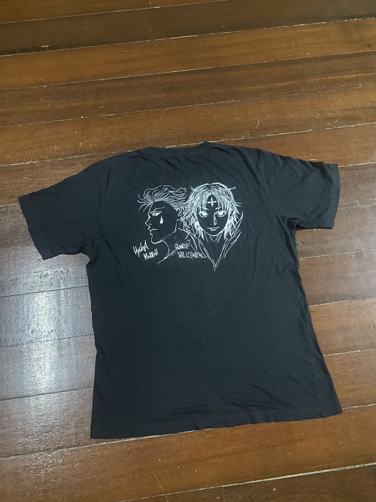 Anime × Cartoon Network × Japanese Brand Rare!! Uniqlo X HUNTER X HUNTER hisako morow chrollo tees Size US L / EU 52-54 / 3 - 2 Thumbnail