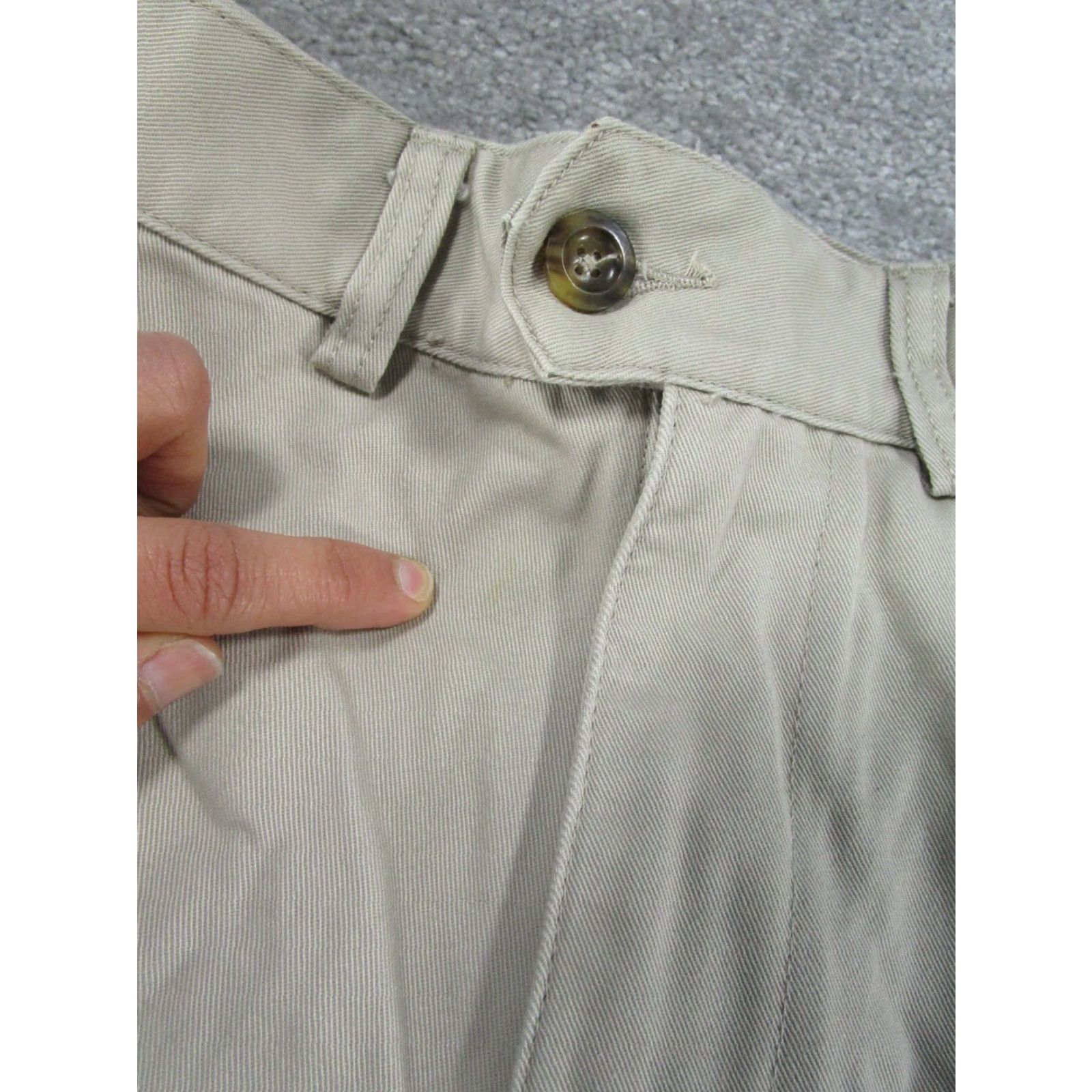 Vintage 5.11 Tactical Pants Womens 28 Beige Chino Straight Leg Trousers *Stains Size 28" / US 6 / IT 42 - 2 Thumbnail