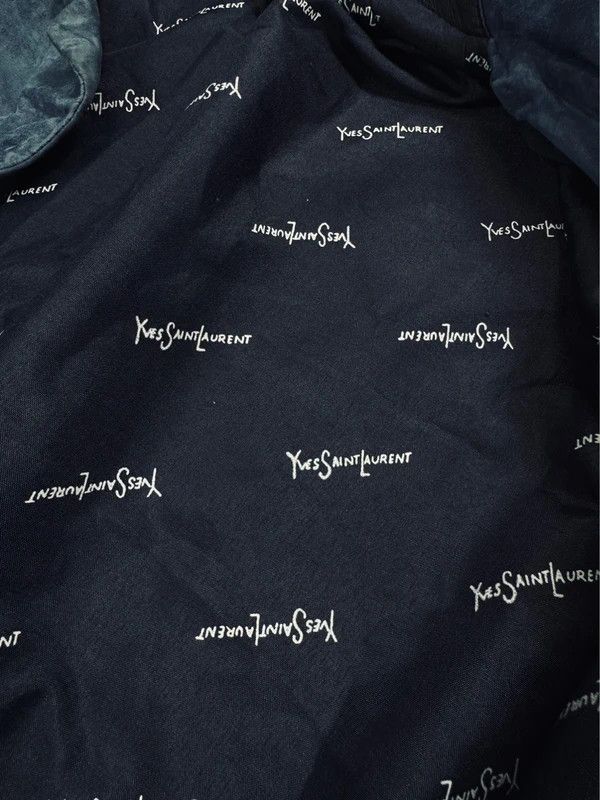Yves Saint Laurent Vintage Yves Saint Laurent coat blue ysl monogram XL Size US XL / EU 56 / 4 - 4 Thumbnail