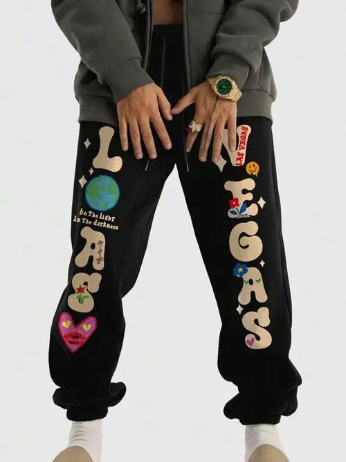 Other Vintage Joggers sweatpants graphic Street Size US 34 / EU 50 - 1 Thumbnail