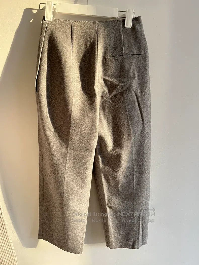 Acne Studios Acne Studios Gray Wool Pants Size 42" / US 20 - 4 Thumbnail
