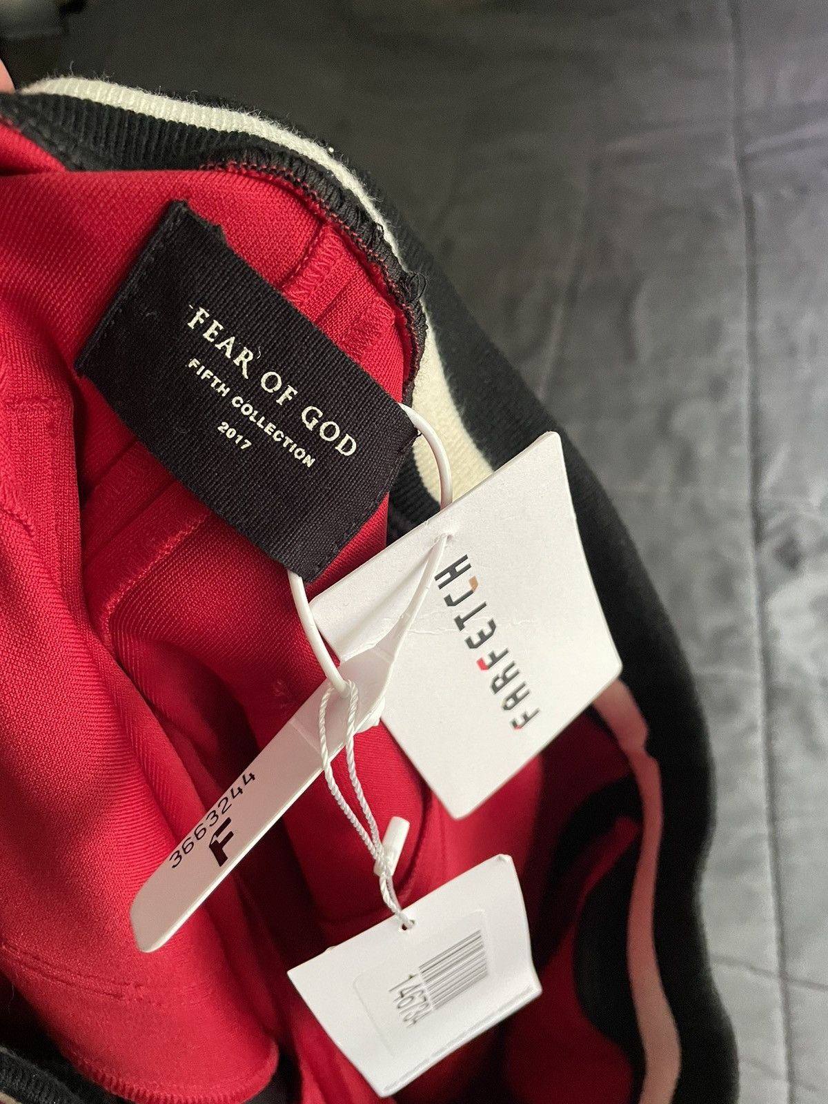 Fear of God Fear of God Fifth Collection Red Tape Joggers Size US 36 / EU 52 - 8 Thumbnail
