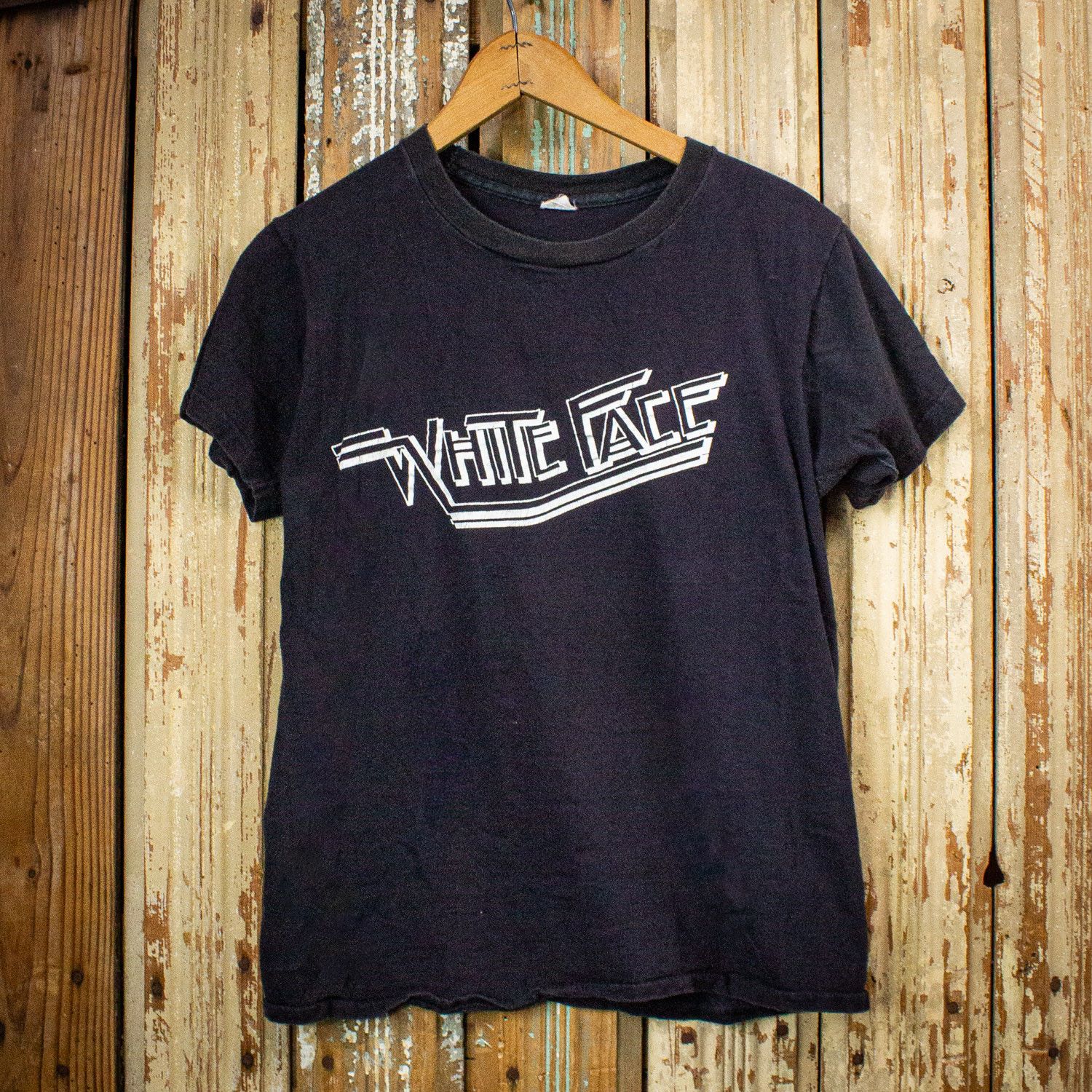 Band Tees × Vintage Vintage White Face Concert T Shirt 70s Black Small Size US S / EU 44-46 / 1 - 1 Thumbnail