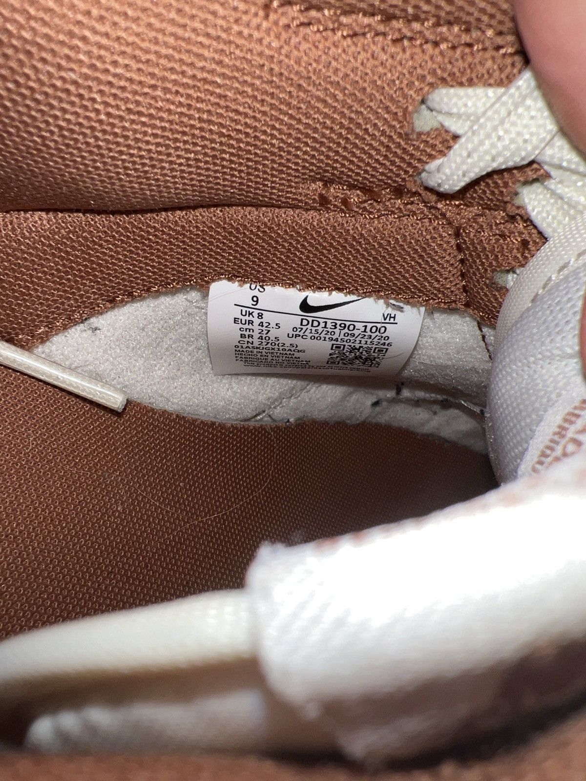 Nike Nike Dunk Low Medium Curry Size US 9 / EU 42 - 8 Thumbnail