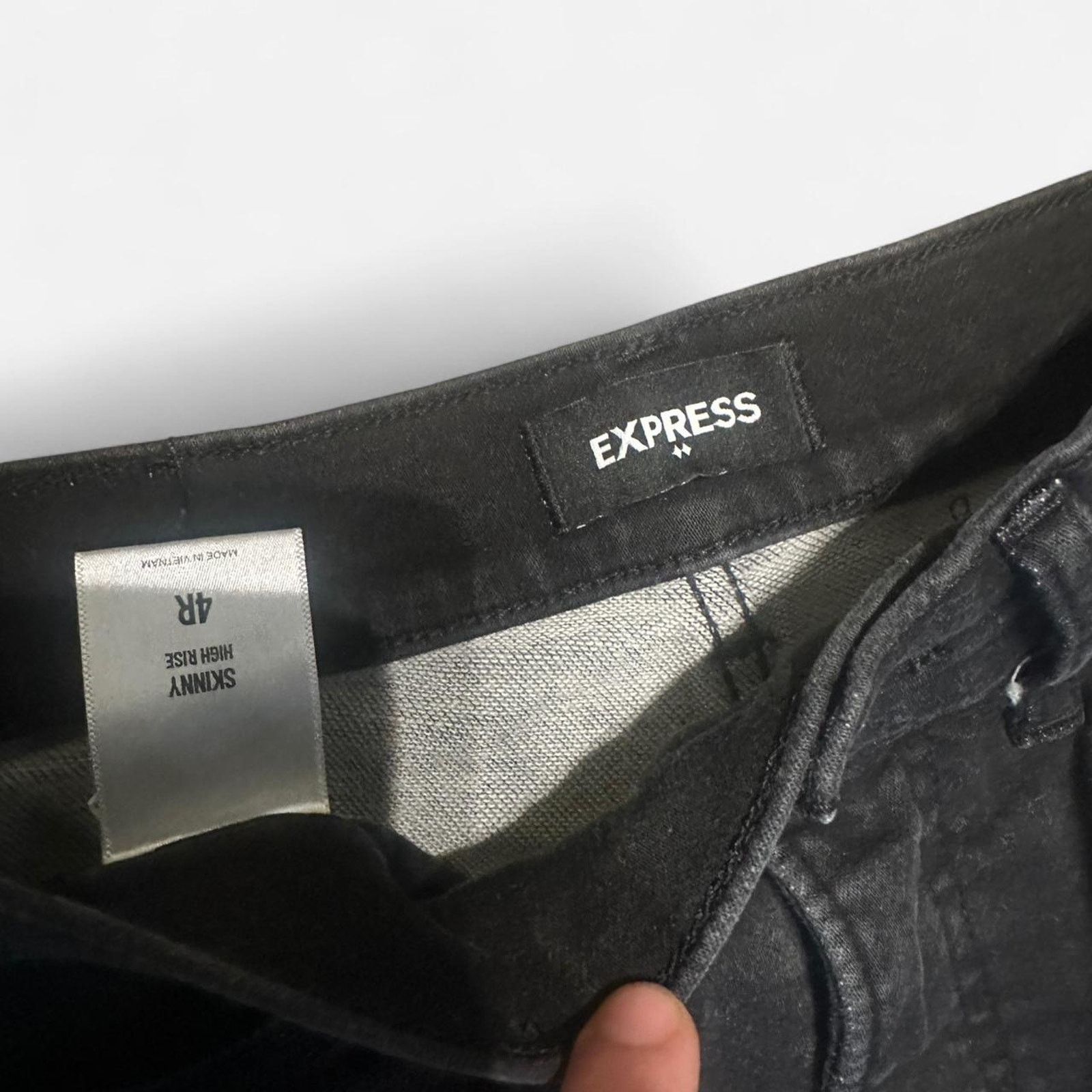 Express Express black skinny jeans skinny jeans Size 27" / US 4 / IT 40 - 5 Thumbnail
