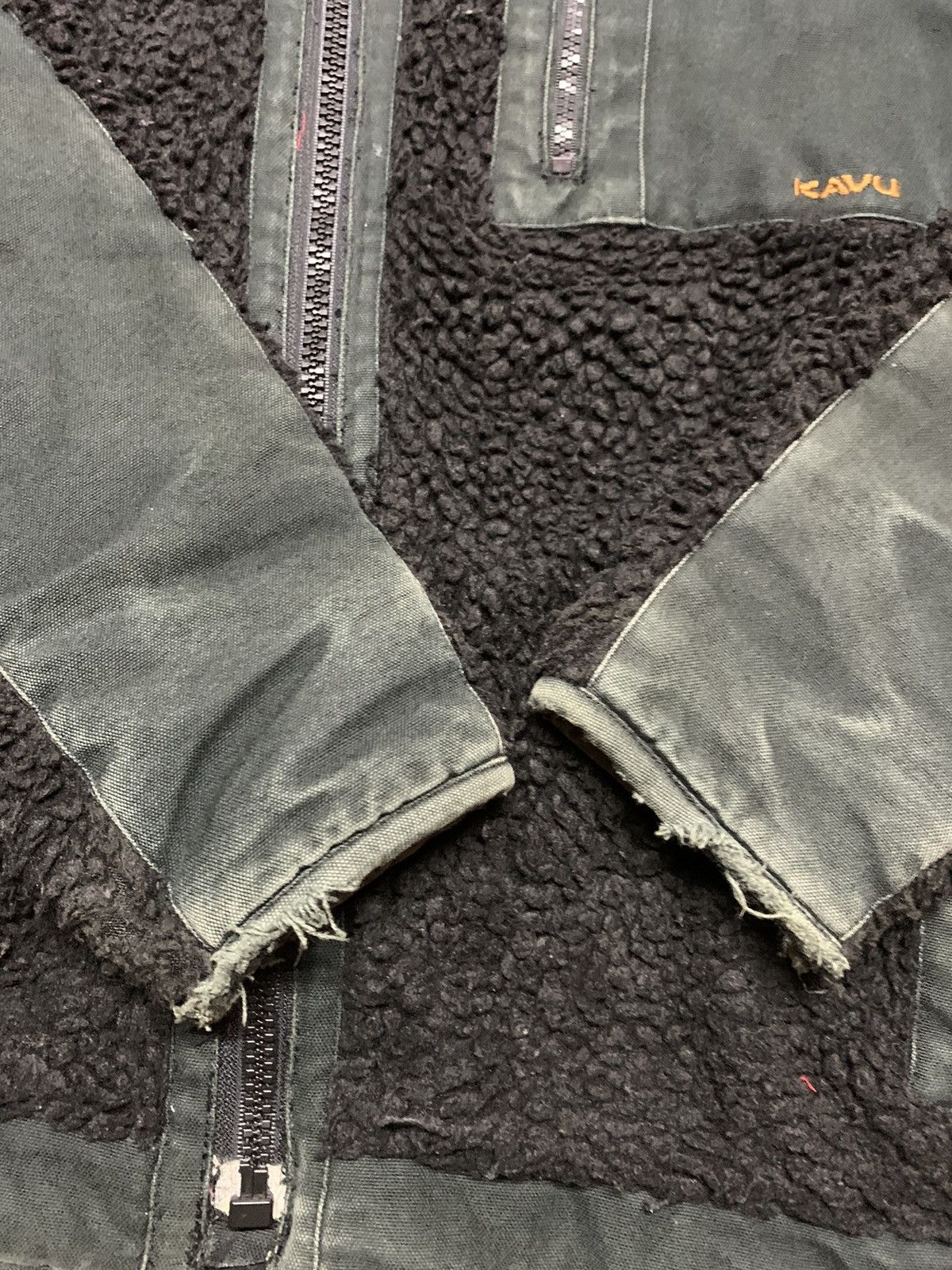 Japanese Brand × KAVU × Vintage KAVU SHERPA FLEECE JACKET Size US M / EU 48-50 / 2 - 11 Thumbnail