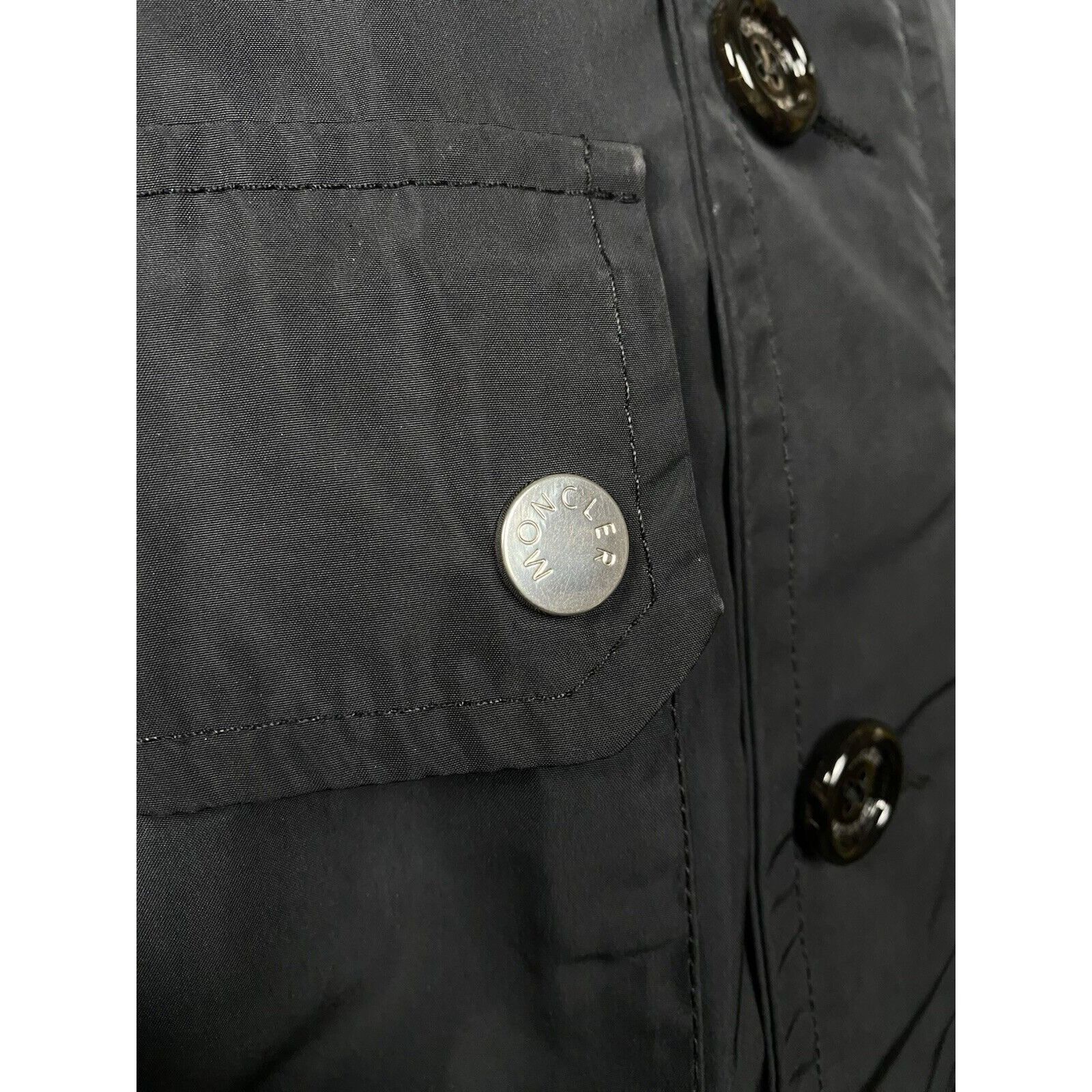 Moncler Moncler Ermite Men's Black Multipocket Utility Coat Jacket S Size US XL / EU 56 / 4 - 9 Thumbnail
