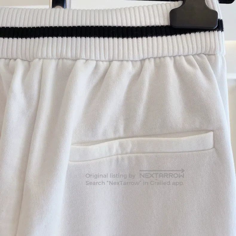 Brunello Cucinelli Brunello Cucinelli size XXS White Wide Leg Sports Pants Size 42" / US 20 - 5 Thumbnail