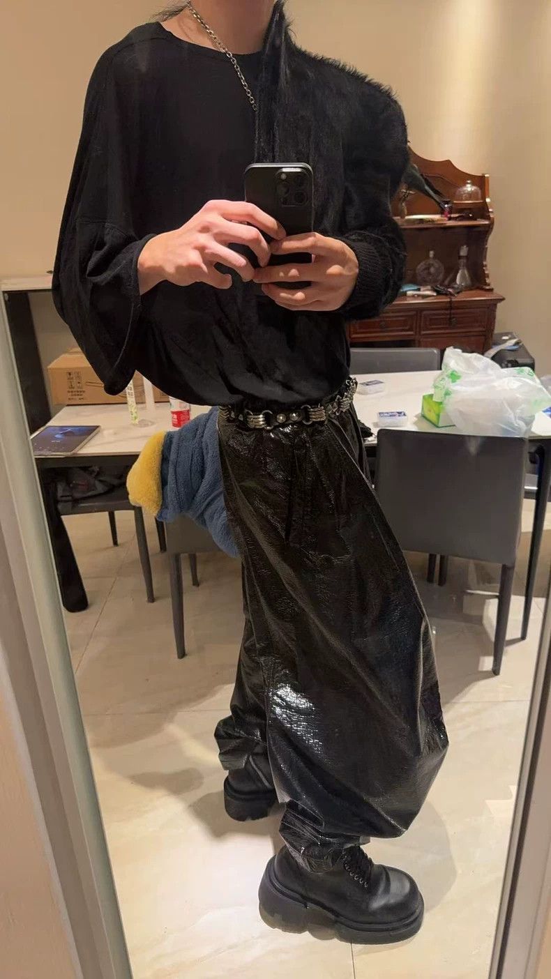 Walter Van Beirendonck Walter Van Beirendonck size US 52 Balloon leather pants Size US 36 / EU 52 - 6 Thumbnail